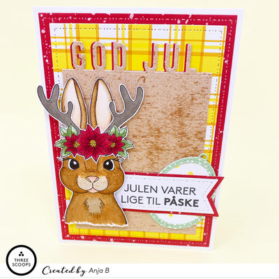 Tekst på linje - God påske/God jul/Godt nytår