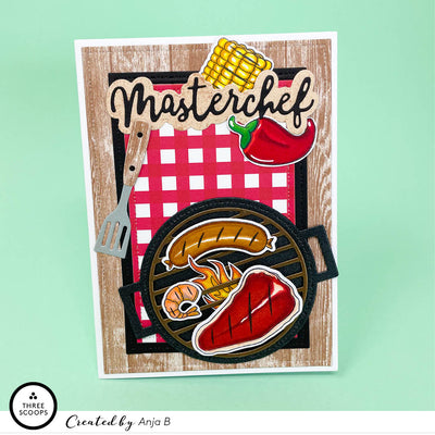 OUTLET // Grillmad (Stempler inkl. tilhørende dies)