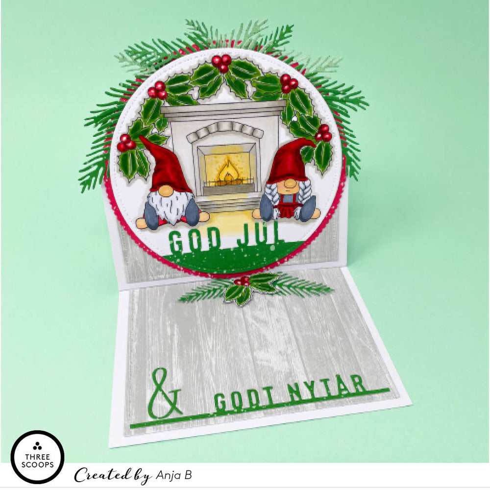 Tekst på linje - God påske/God jul/Godt nytår