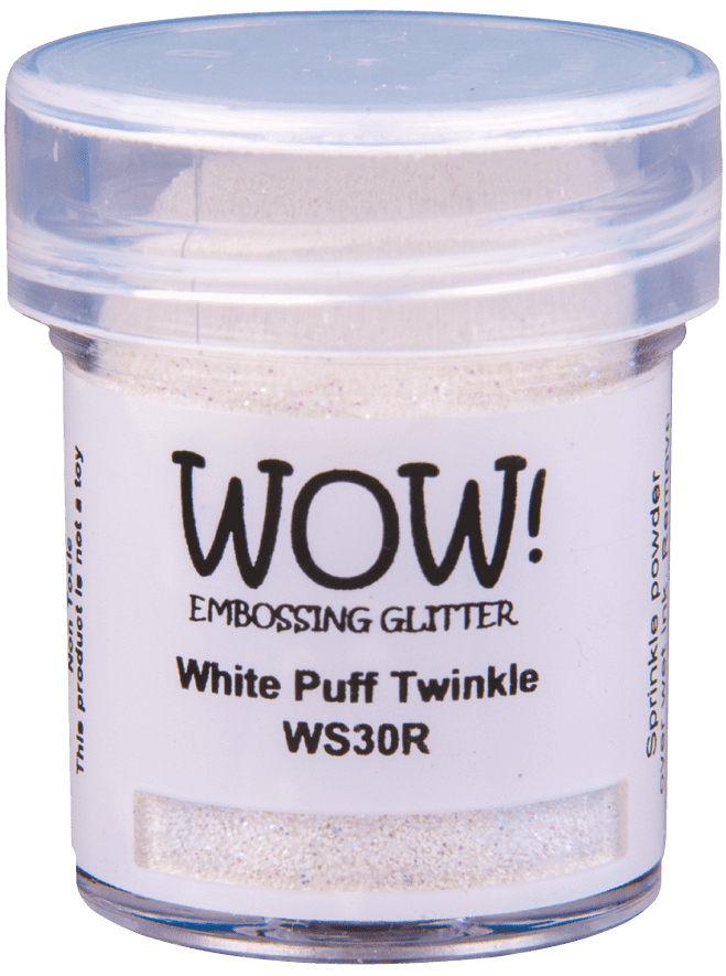 WOW Embossing Powder - White Puff Twinkle