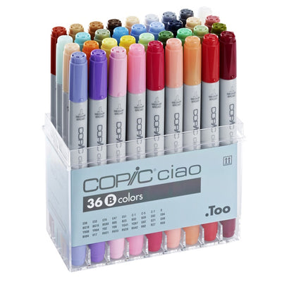 Copic Ciao sæt B - 36 stk.