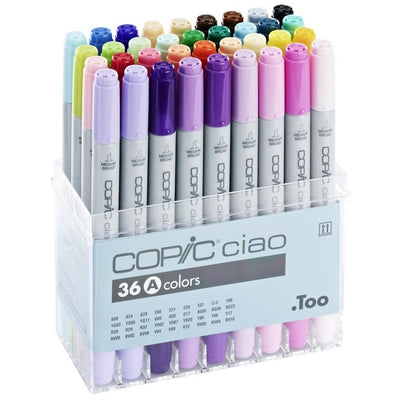Copic Ciao sæt A - 36 stk.