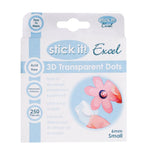 Excel 3D Transparent Glue Dots Small (6mm)