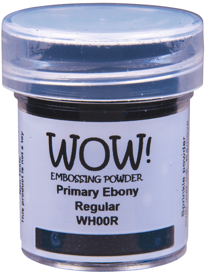WOW Embossing Powder - Primary Ebony