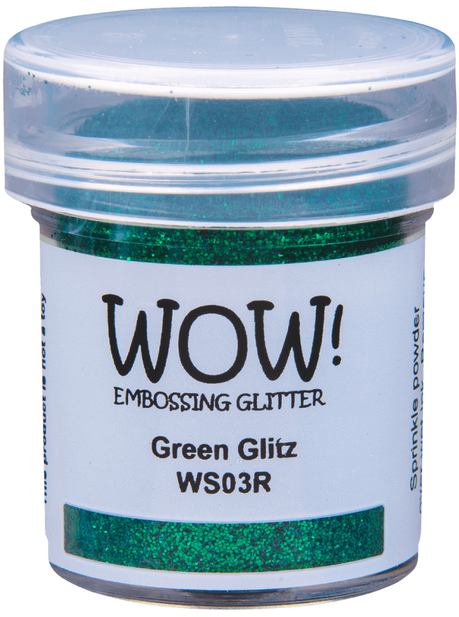 WOW Embossing Powder - Green Glitz