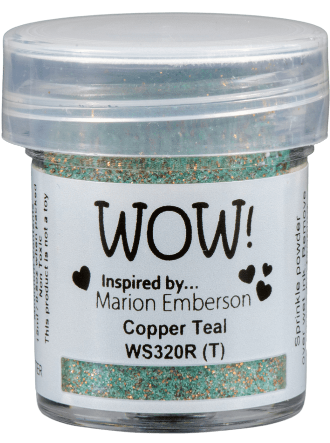 WOW Embossing Powder - Copper Teal